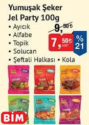 JEL PARTY YUMUŞAK ŞEKER